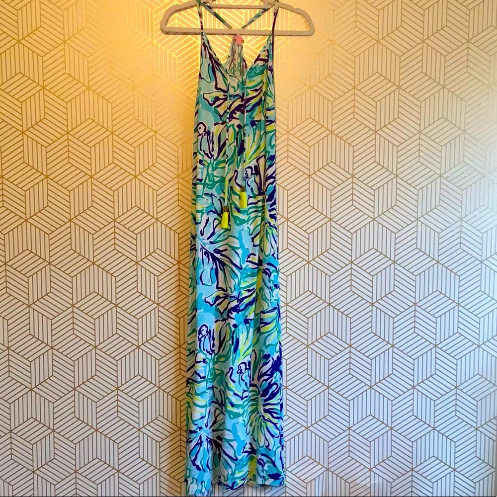 Lilly Pulitzer Multicolored Spring Maxi Dress